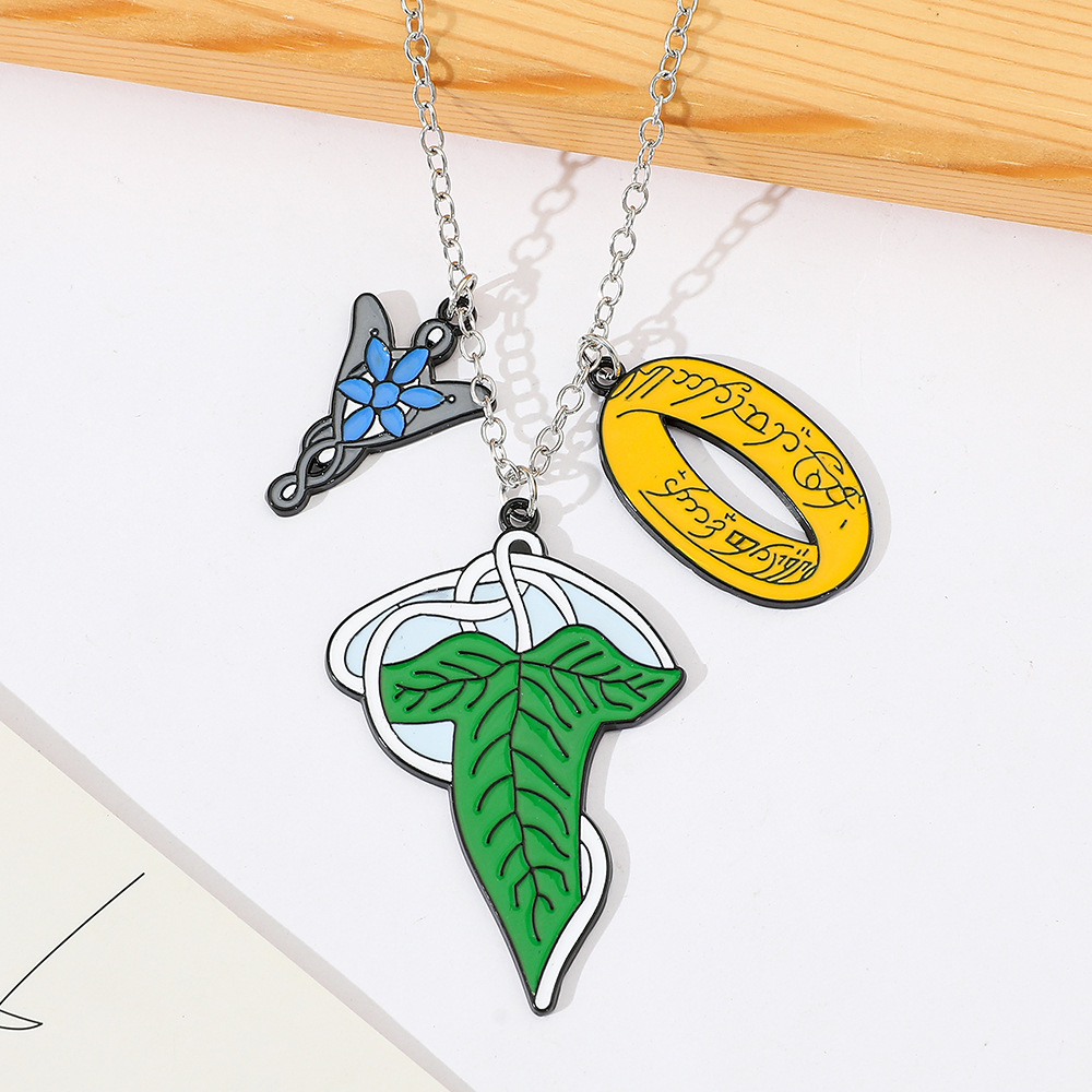 Vintage Fashion Necklace - 반지의 제왕 엘프 목걸이 패션 크리에이티브