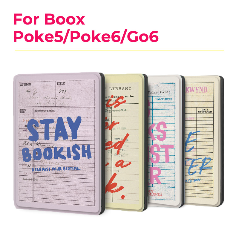 Vintage Fashion Library - Murmelo 마그네틱 케이스 Boox Go6 Gen2