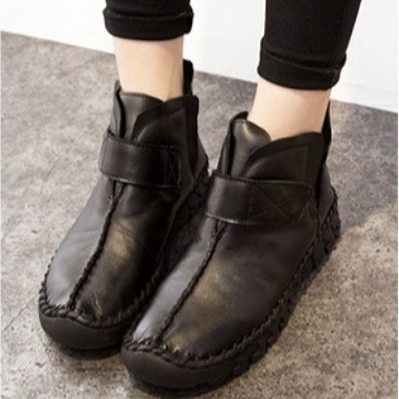 Vintage Style Women Fashion - 2025 신상 여성 천연 가죽 부츠