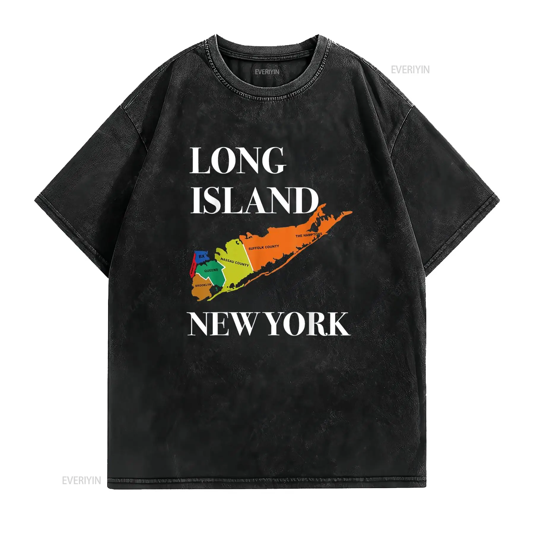 롱 아일랜드 뉴욕 기념품 티셔츠 네이티브 아일랜더 지도 - Vintage Fashion Nyc 리뷰 및 가격