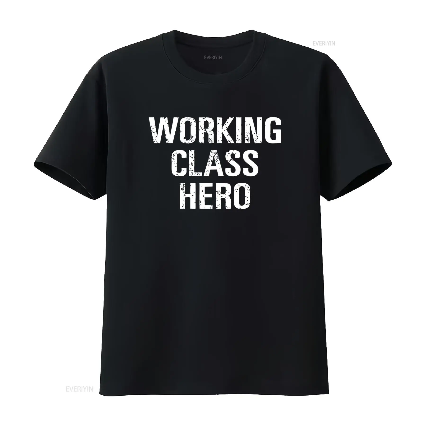 WORKING CLASS HERO 남성용 프린트 티셔츠 - Vintage Fashion Nyc 리뷰 및 가격