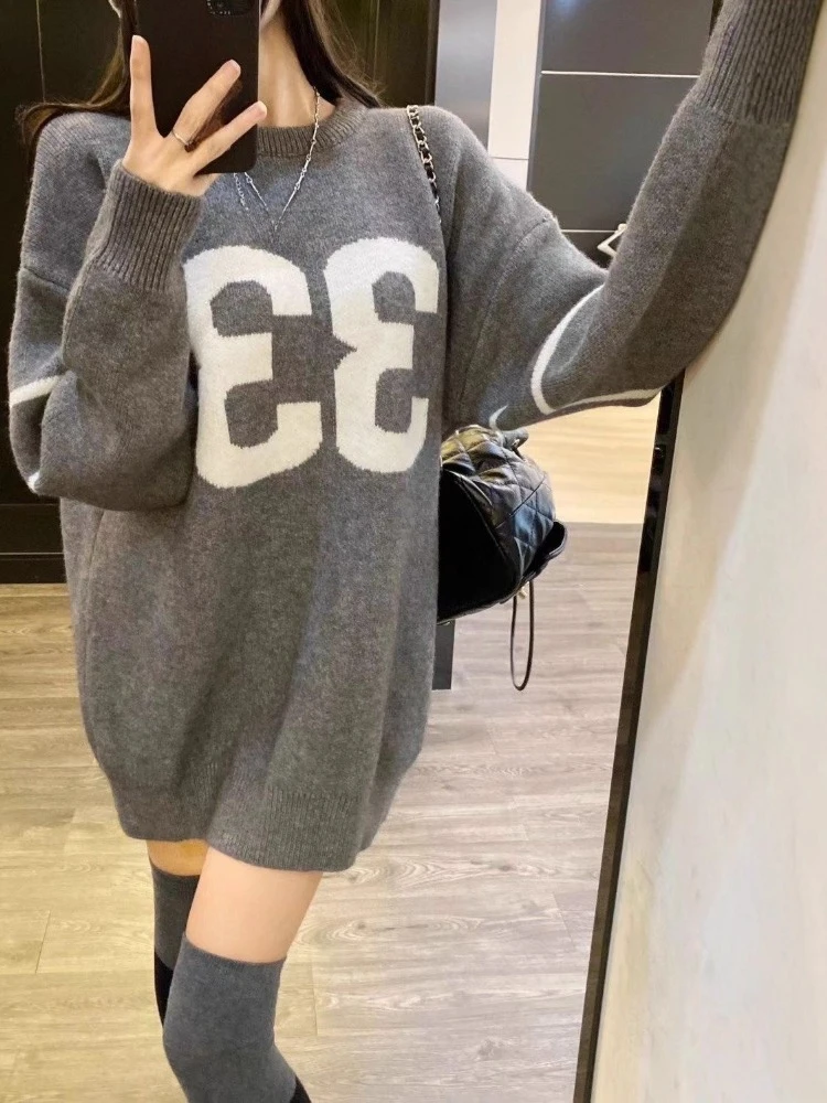 Y2K 빈티지 니트 스웨터 여성 2025, 그로즈드 하 - Vintage Women Fashion 리뷰 및 가격