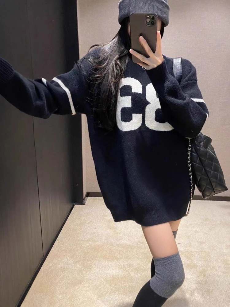 Y2K 빈티지 니트 스웨터 여성 2025, 그로즈드 하 - Vintage Women Fashion 리뷰 및 가격