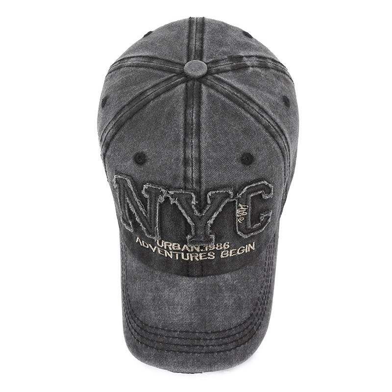 신상 빈티지 빅 레터 NYC 야구 모자 남성용 코튼 워 - Vintage Fashion Nyc 리뷰 및 가격