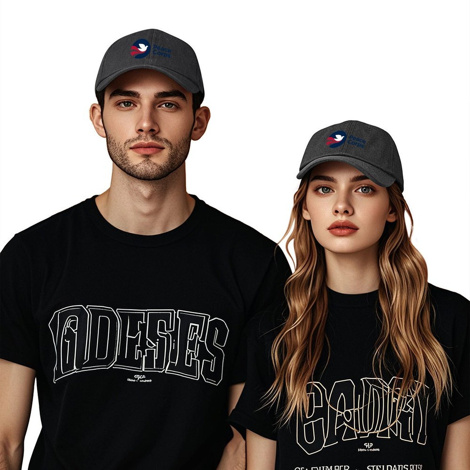 평화부대 자원봉사자 야구 모자 맞춤형 모자 패셔너블 스 - Vintage Fashion Outlet 리뷰 및 가격