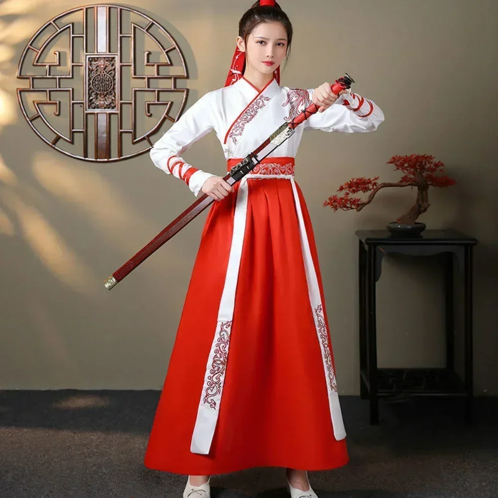 현대 Hanfu 여성 탑 스커트 2 조각 세트 남성 빈 - Vintage Style Women Fashion 리뷰 및 가격