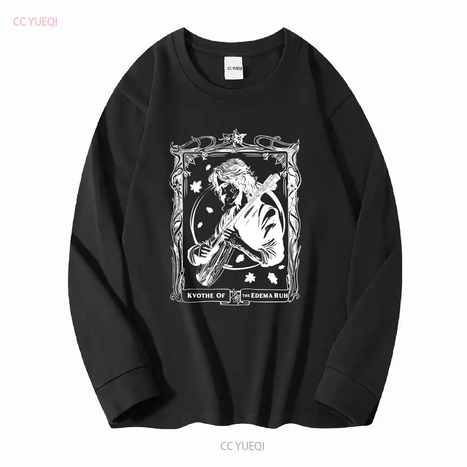 부종 Ruh 이름의 Kvothe 바람 T 셔츠 긴 또는 - Vintage Fashion Names 리뷰 및 가격